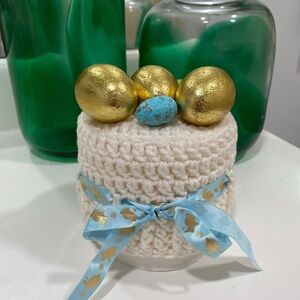 Easter Eggs Toilet Paper Roll Cover Crochet